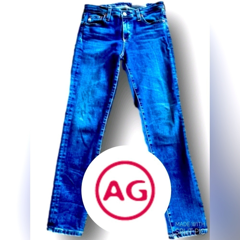 AG Jeans Prima Ankle Cigarette Jeans medium wash Adriano Goldschmied 27 - Picture 2 of 13